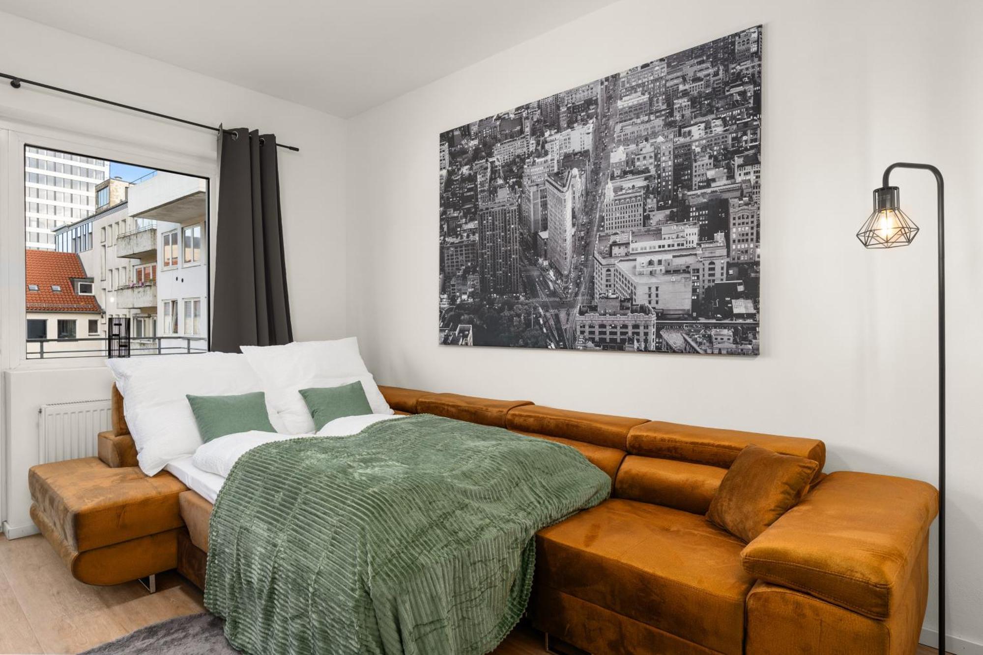 Homely-Apartment Manhattanart, Zentral, Parkplatz, Billard,Ps4, Dart, Balkon Билефелд Екстериор снимка